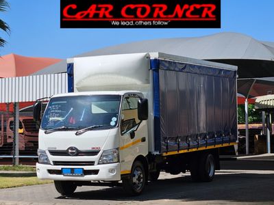 2013 Hino 300 915 Lwb 4 Ton curtain side