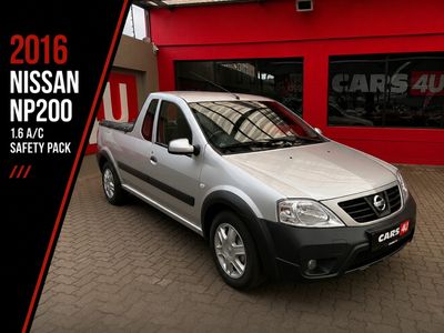 2016 Nissan NP200 1.6 A/C Safety Pack