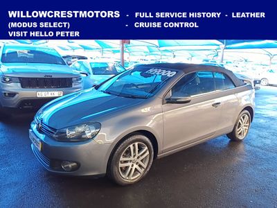 2012 Volkswagen Golf VI 1.4 TSI Cabrio Comfortline