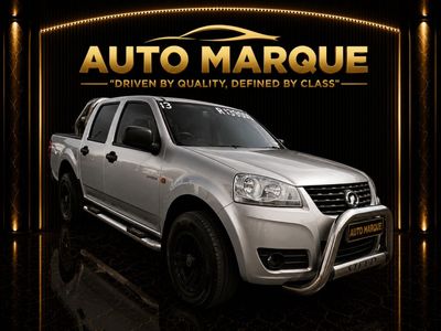 2018 GWM Steed 5 2.2 MPi Safety Double-Cab