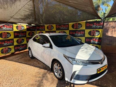 2018 Toyota Corolla 1.6 Prestige