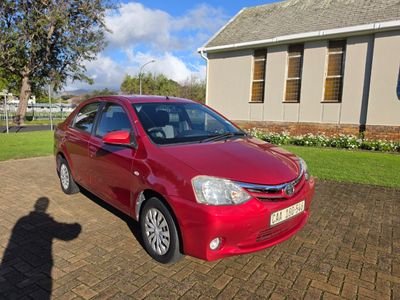 2014 Toyota Etios 2014 Toyota Etios 1.5 XS Sedan