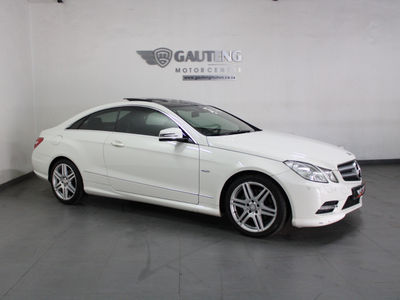 2012 Mercedes-Benz E-Class E 250 CGi Coupe