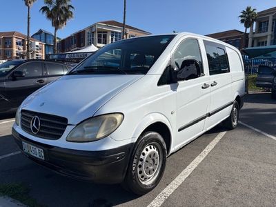 2010 Mercedes-Benz Vito DIESEL - 115 CDi - CREW BUS - 6 SEATER