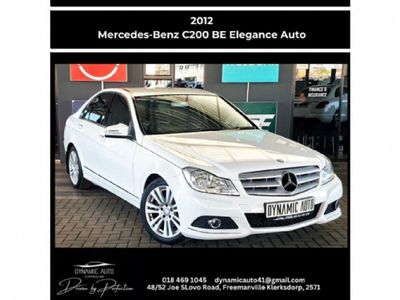 2012 Mercedes-Benz C-Class C 200 BE Elegance Auto