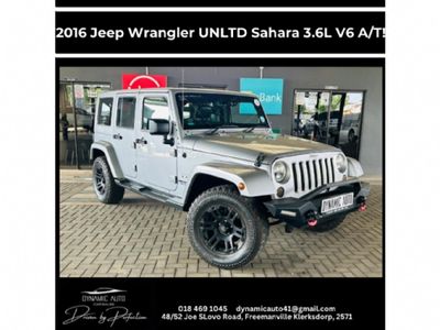 2016 Jeep Wrangler Unlimited Sahara 3.6 V6 Auto