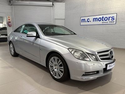 2012 Mercedes-Benz E-Class E 250 CGi Coupe