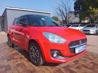 2024 Suzuki Swift SUZUKI SWIFT 1.2 GLX MANUAL RED COLOUR WITH A BLAC
