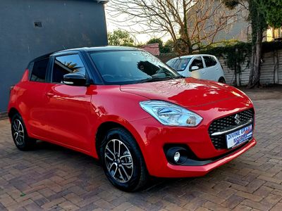 2024 Suzuki Swift SUZUKI SWIFT 1.2 GLX MANUAL RED COLOUR WITH A BLAC