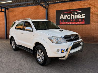 2008 Toyota Fortuner 3.0 D-4D Raised Body