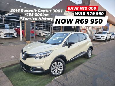 2016 Renault Captur 900T Dynamique (66kW)