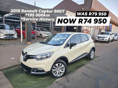 2016 Renault Captur 900T Dynamique (66kW)
