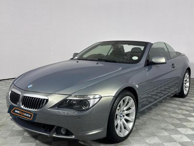 2007 BMW 6 Series 650i Convertible Sport Auto