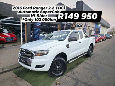 2016 Ford Ranger 2.2 TDCi XL Auto SuperCab