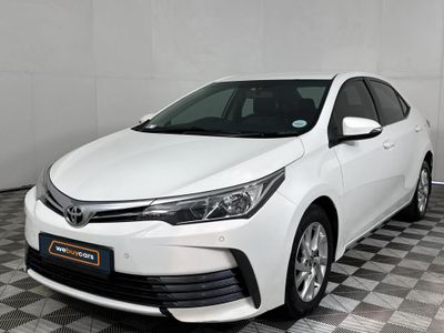 2018 Toyota Corolla 1.6 Prestige Auto