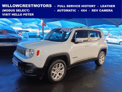 2016 Jeep Renegade 1.4 TJet Limited AWD Auto