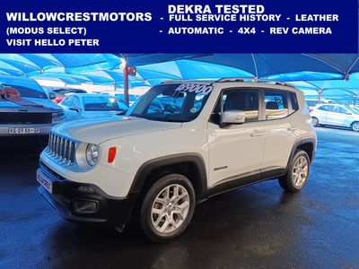 2016 Jeep Renegade 1.4 TJet Limited AWD Auto