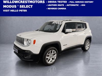 2016 Jeep Renegade 1.4 TJet Limited AWD Auto