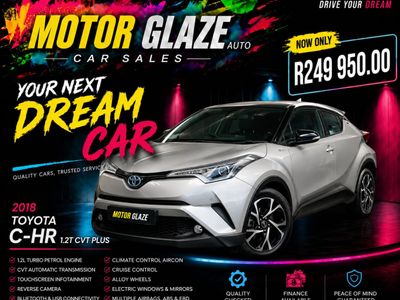 2018 Toyota C-HR 1.2T Plus Auto