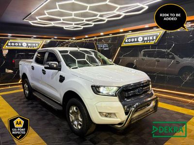 2016 Ford Ranger 2.2 TDCi XLT Auto Double-Cab