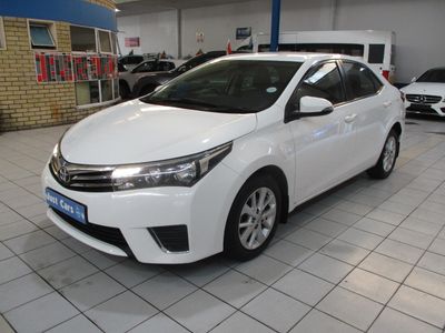 2016 Toyota Corolla 1.6 Prestige