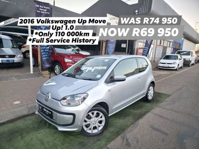 2016 Volkswagen Up Move Up! 1.0 3-dr
