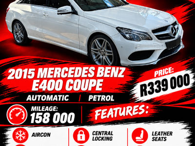 2015 Mercedes-Benz E-Class E 400