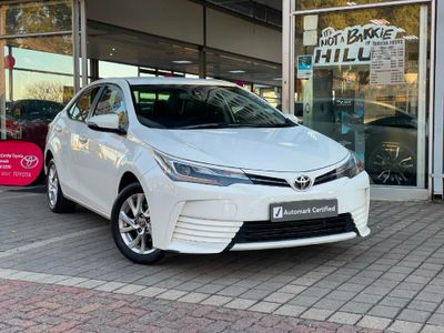 2020 Toyota Corolla 1.8 Exclusive Auto