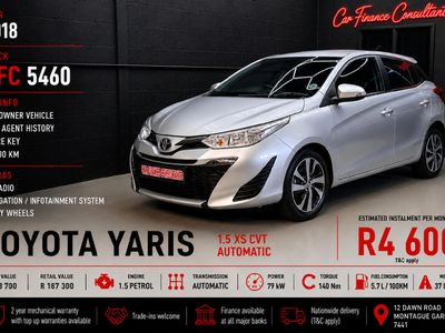 2018 Toyota Yaris 1.5 XS Auto 5-dr