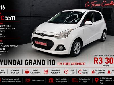 2016 Hyundai Grand i10 1.25 Fluid Auto
