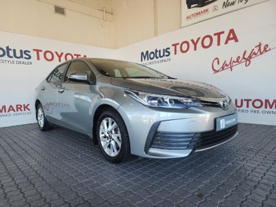 2019 Toyota Corolla 1.6 Prestige