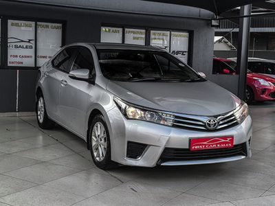 2016 Toyota Corolla 1.6 Prestige Auto