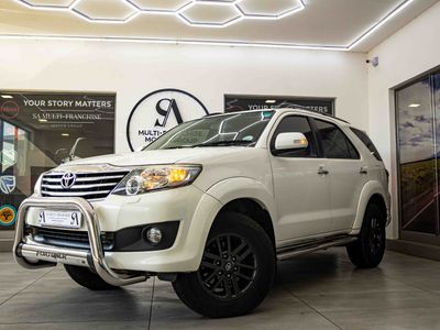 2012 Toyota Fortuner 4.0 V6 Heritage Raised Body Auto