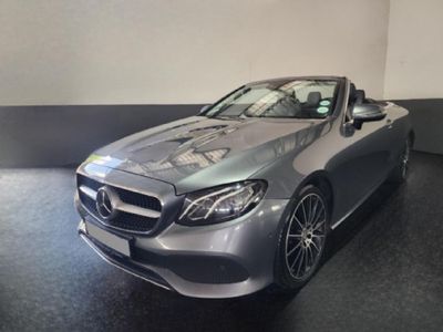 2018 Mercedes-Benz E-Class E 220d Cabriolet