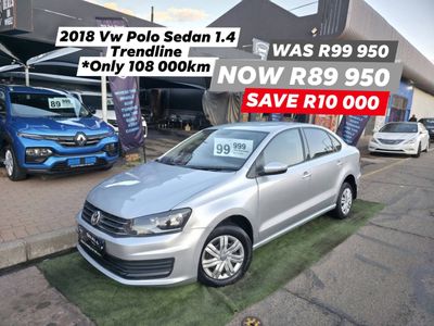 2018 Volkswagen Polo GP 1.4 Trendline