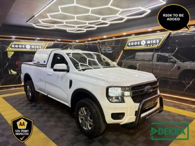 2023 Ford Ranger 2.0D XL HR 4x4 Auto Single-Cab