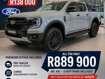 2026 Ford Ranger 3.0D V6 Sport 4x4 Auto Double-Cab