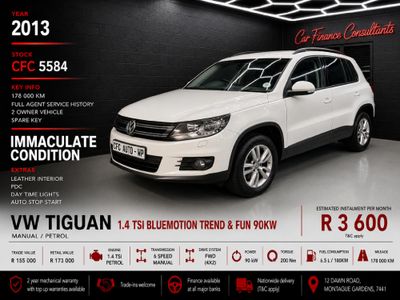 2013 Volkswagen Tiguan 1.4 TSI Bluemotion Trend - Fun (90kW)