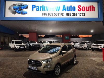 2019 Ford EcoSport 1.0 EcoBoost Titanium Auto