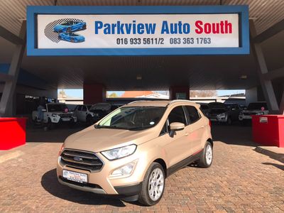 2019 Ford EcoSport 1.0 EcoBoost Titanium Auto