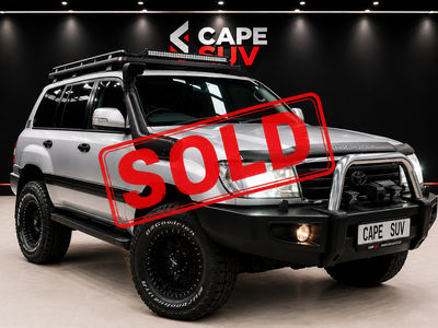 2005 Toyota Land Cruiser 100 100 VX (2UZ-FE) 4.7L V8 AUTOMATIC 7-SEATER 4X4