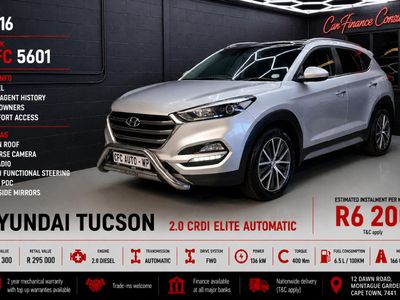 2016 Hyundai Tucson 2.0 CRDi Elite Auto