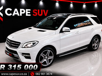 2015 Mercedes-Benz ML 350D BLUETEC AMG-SPORT CHROMO PACK 7-SPEED AUTO