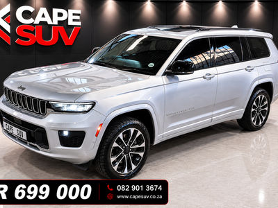 2022 Jeep Grand Cherokee OVERLAND L 3.6 V6 LUXURY TECH PACK 8-SPD A/T 4X4