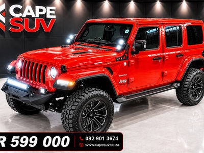 2021 Jeep Wrangler 3.6 Sahara Unlimited 8-SPD Auto Face Lift 4X4