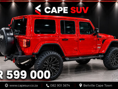 2021 Jeep Wrangler 3.6 Sahara Unlimited 8-SPD Auto Face Lift 4X4