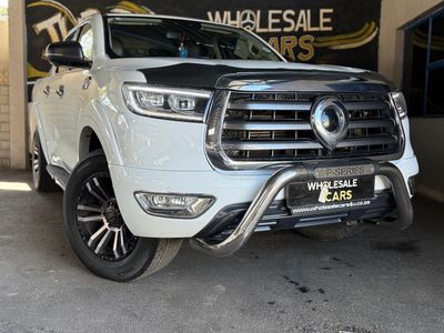 2021 GWM P-Series 2.0TD LT Auto Double Cab  Black Edition!(FSH Agent