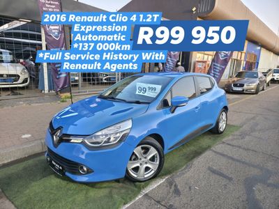 2016 Renault Clio IV 1.2T Expression Auto 5-dr (88kW)