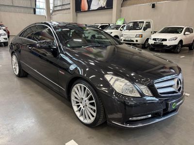 2012 Mercedes-Benz E-Class E 250 CGi Coupe