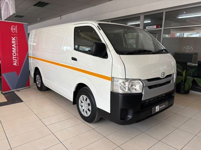 2018 Toyota Quantum 2.5 D-4D Panel Van Manual
